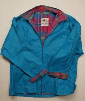 MISTY HARBOR water repellent nylon jacket, medium, full zip